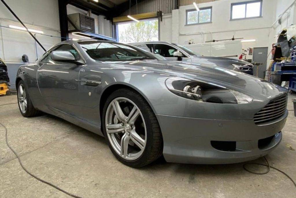 Aston Martin Dbp In Grey